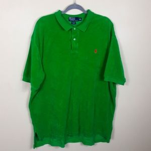 The iconic mesh polo shirt green